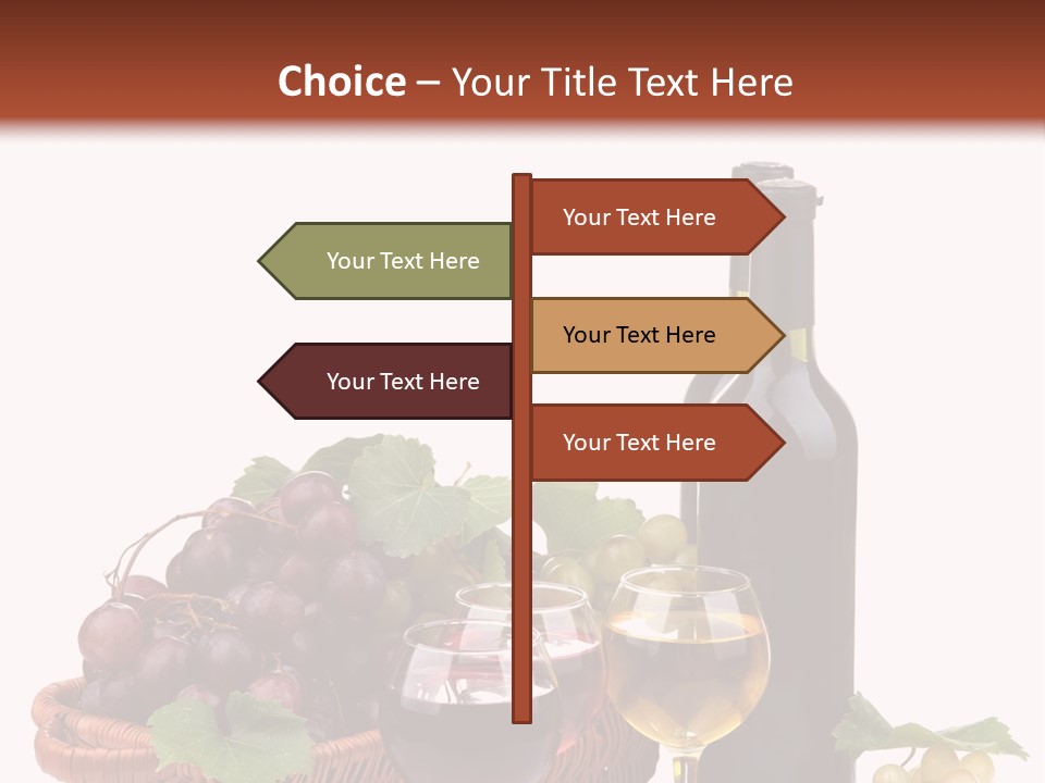 Rural Bottles Glass PowerPoint Template