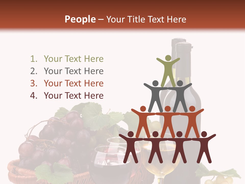 Rural Bottles Glass PowerPoint Template