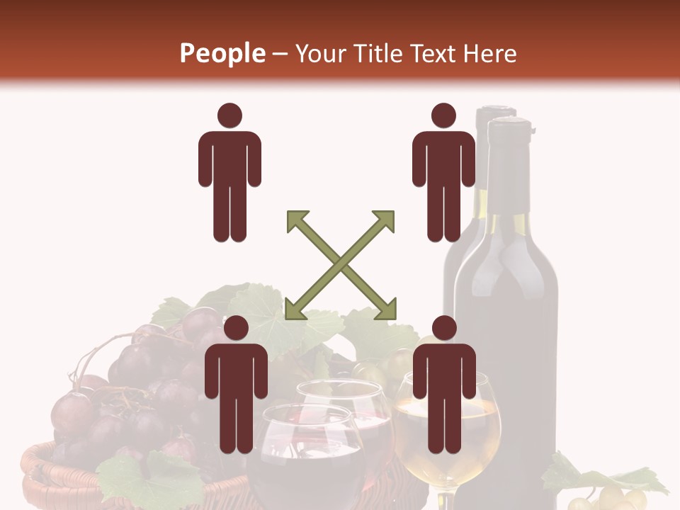 Rural Bottles Glass PowerPoint Template