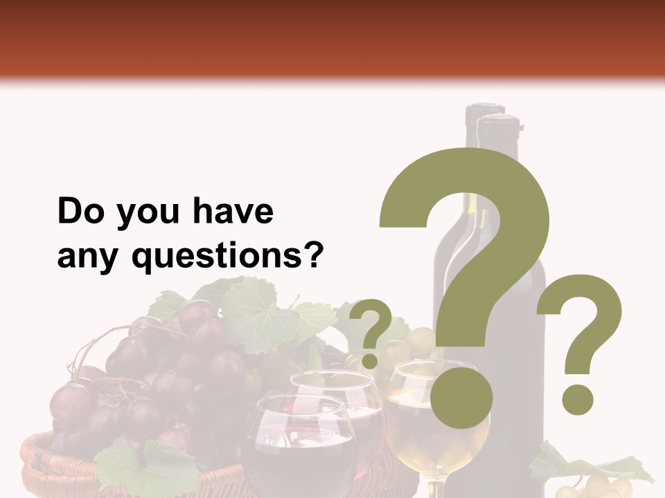 Rural Bottles Glass PowerPoint Template