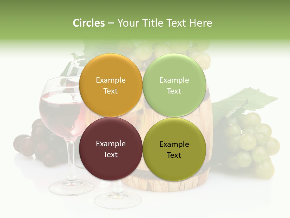 Winemaker Leaves Luxury PowerPoint Template