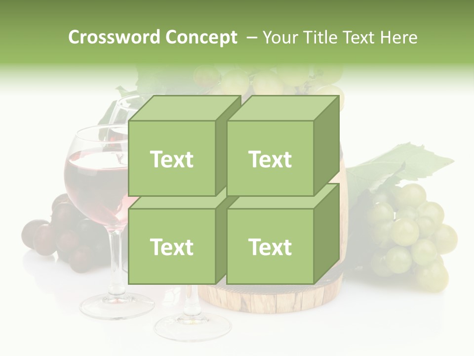 Winemaker Leaves Luxury PowerPoint Template