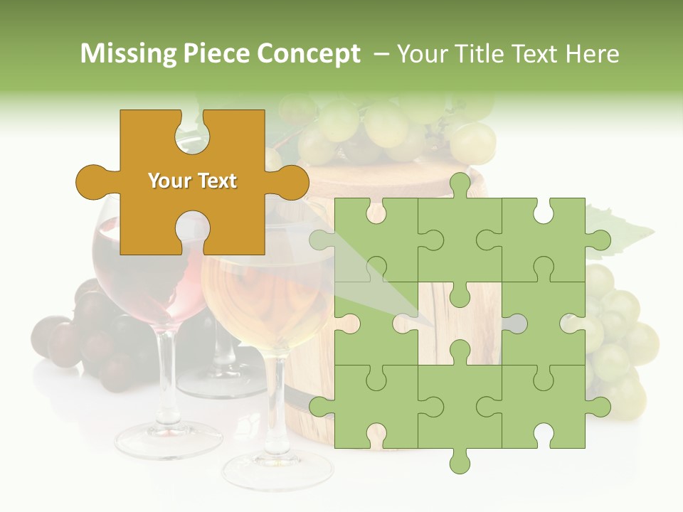 Winemaker Leaves Luxury PowerPoint Template