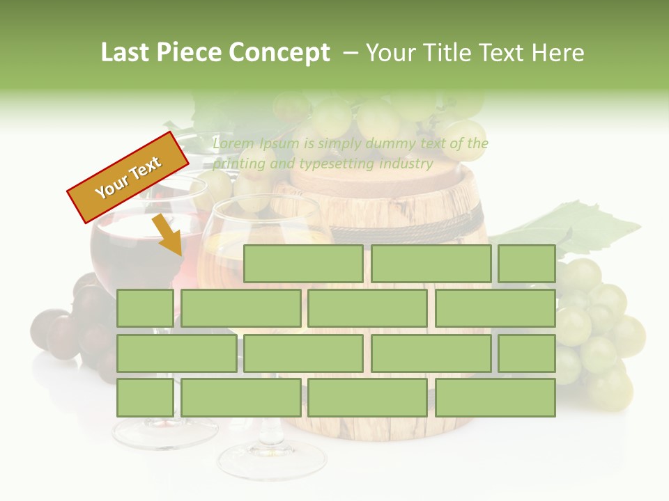 Winemaker Leaves Luxury PowerPoint Template