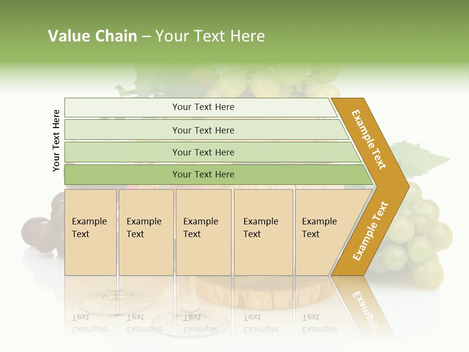 Winemaker Leaves Luxury PowerPoint Template