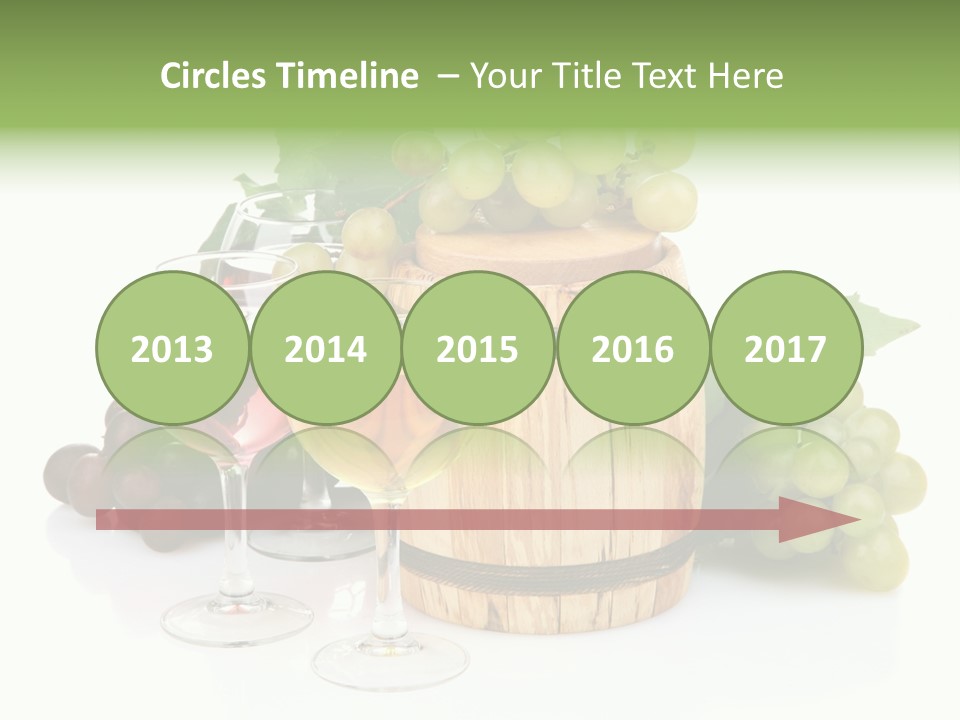 Winemaker Leaves Luxury PowerPoint Template