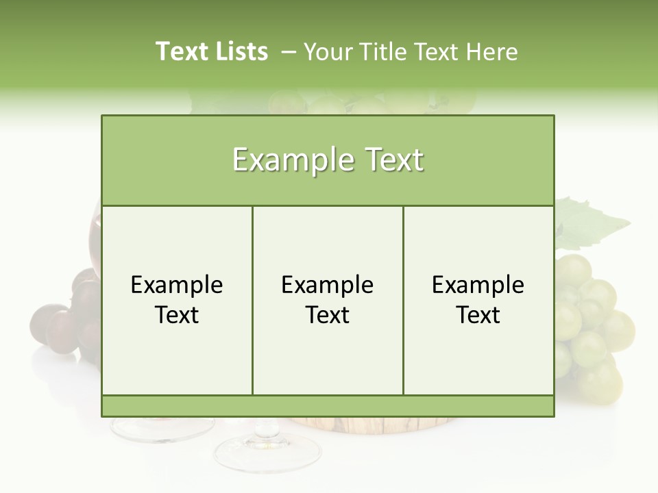 Winemaker Leaves Luxury PowerPoint Template