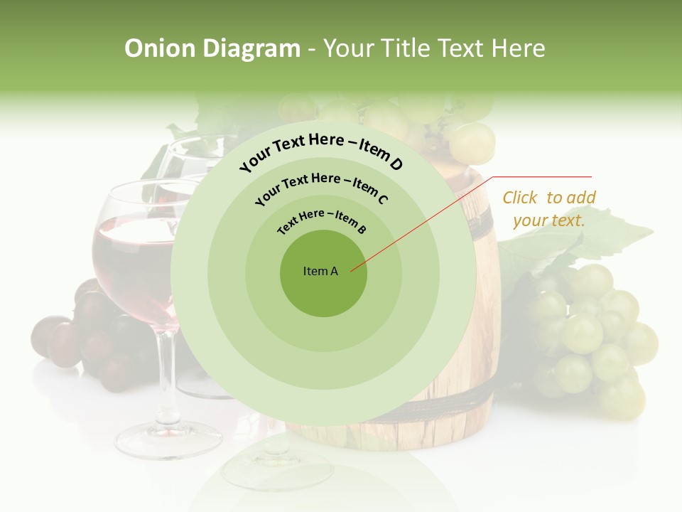 Winemaker Leaves Luxury PowerPoint Template