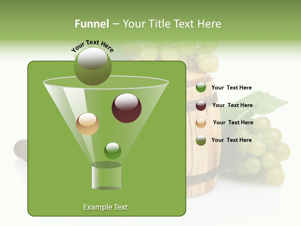 Winemaker Leaves Luxury PowerPoint Template