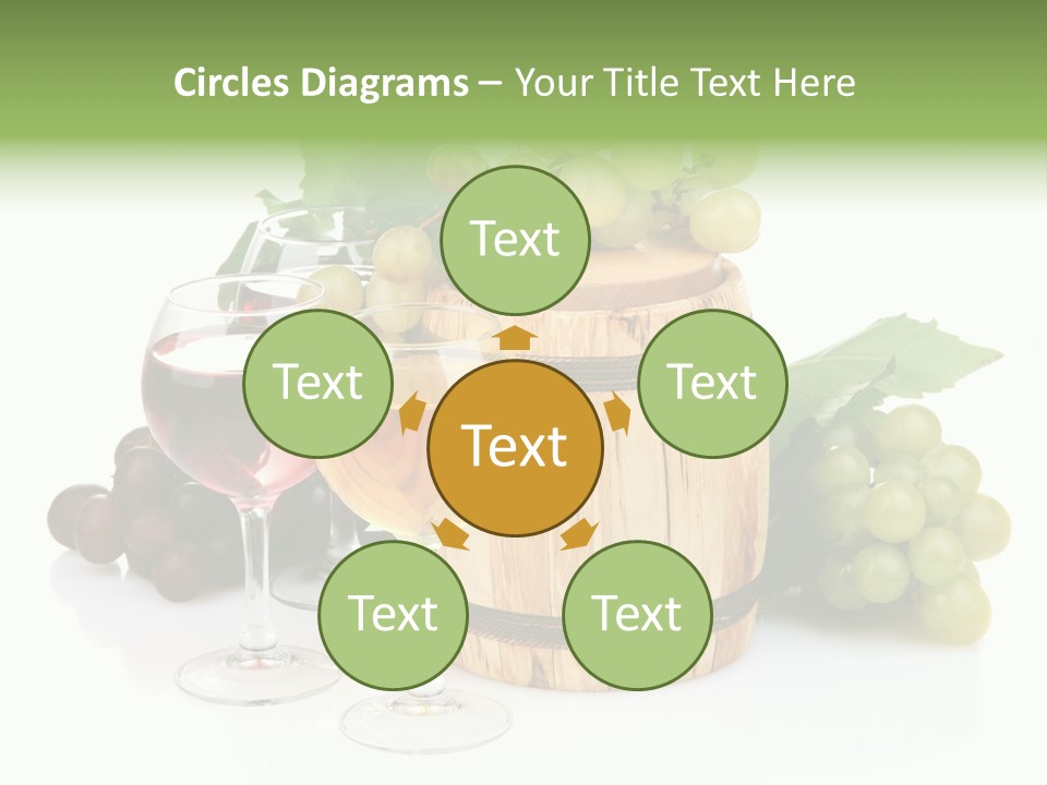 Winemaker Leaves Luxury PowerPoint Template