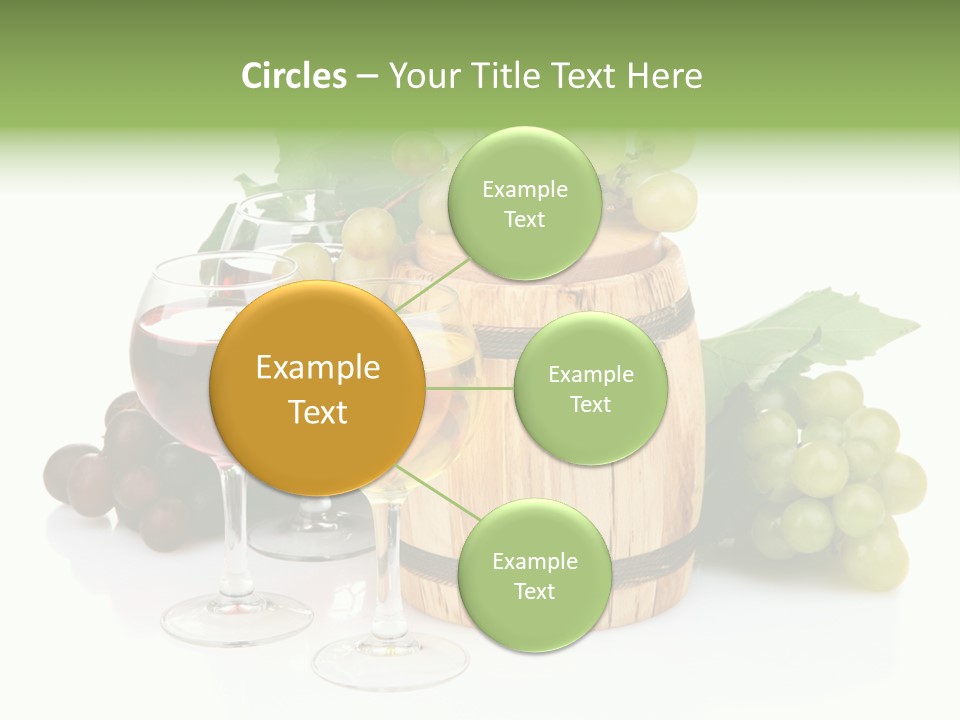 Winemaker Leaves Luxury PowerPoint Template