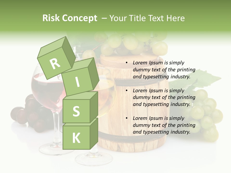 Winemaker Leaves Luxury PowerPoint Template