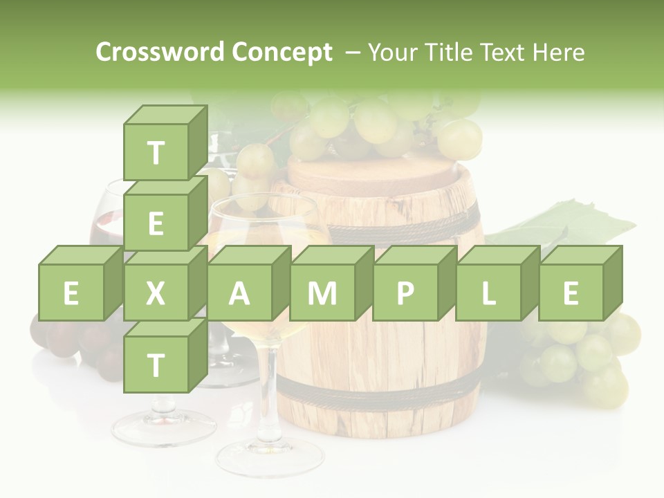 Winemaker Leaves Luxury PowerPoint Template