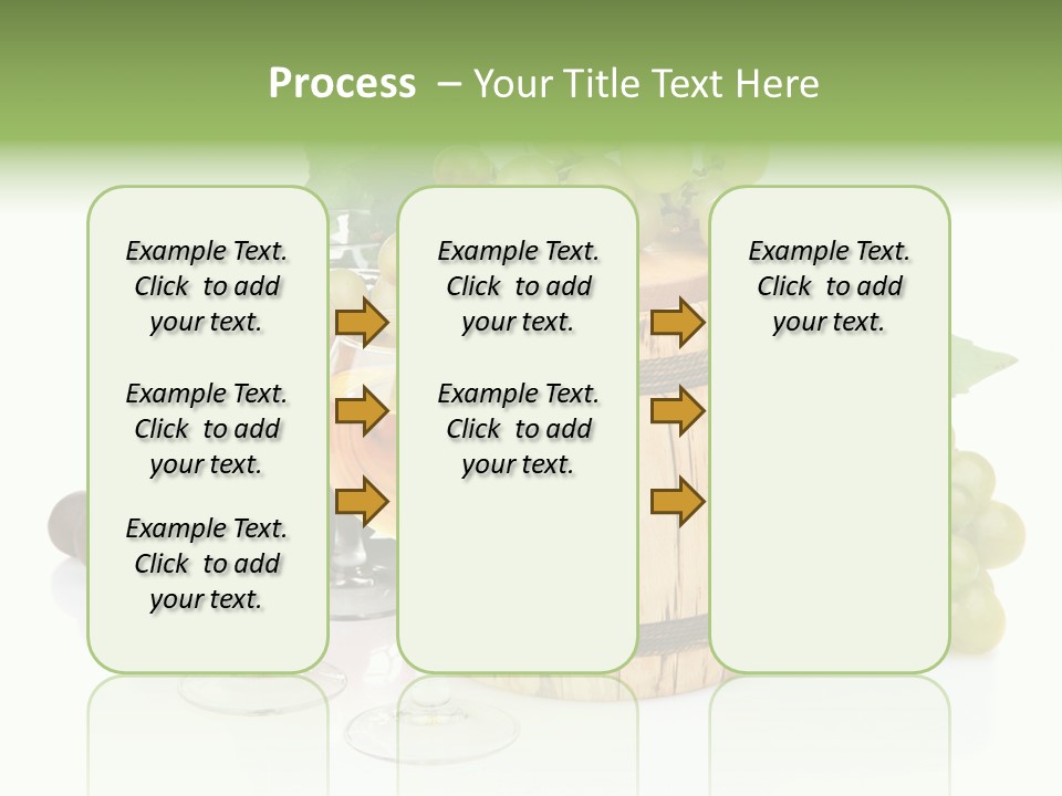 Winemaker Leaves Luxury PowerPoint Template