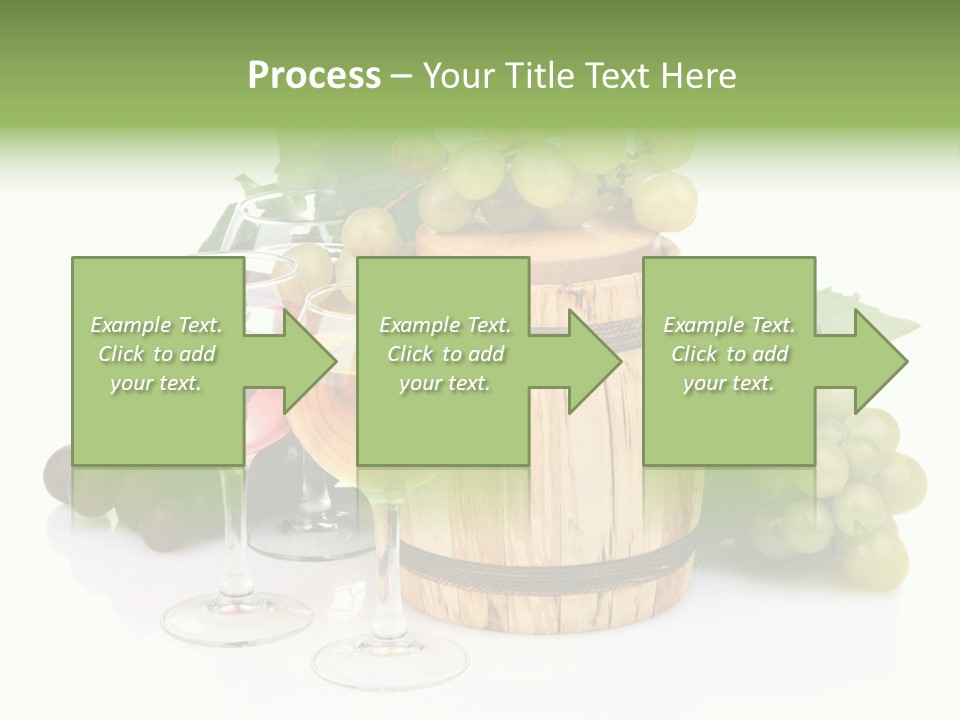 Winemaker Leaves Luxury PowerPoint Template