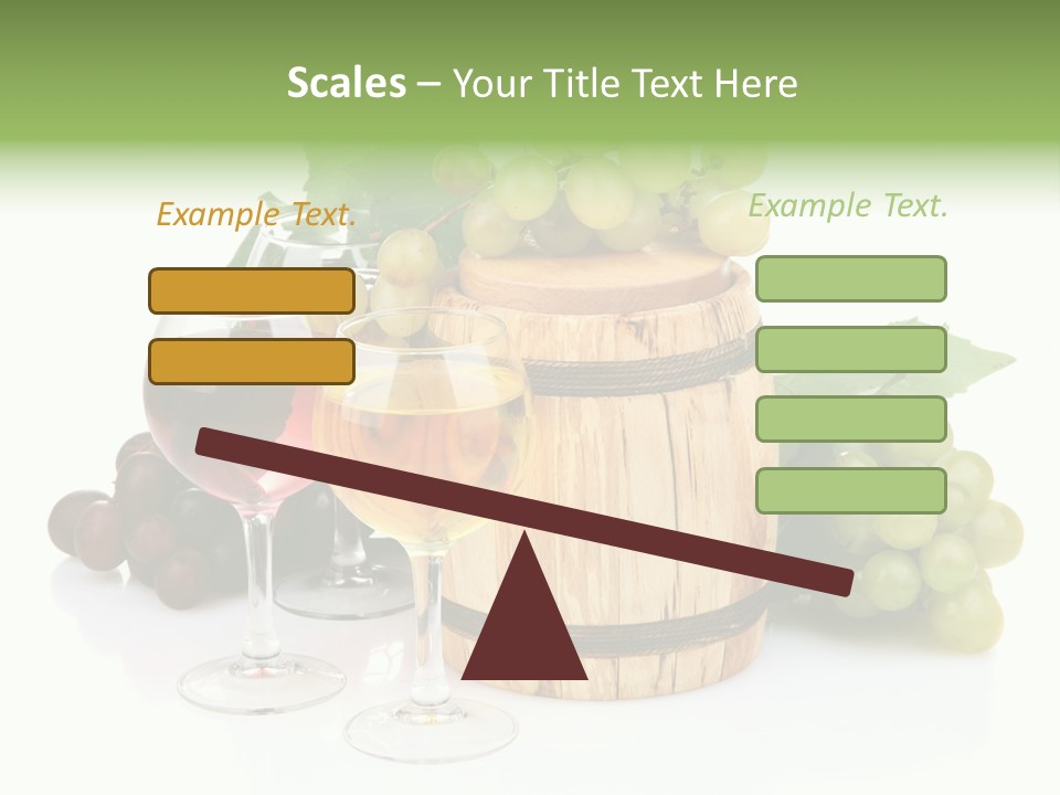 Winemaker Leaves Luxury PowerPoint Template