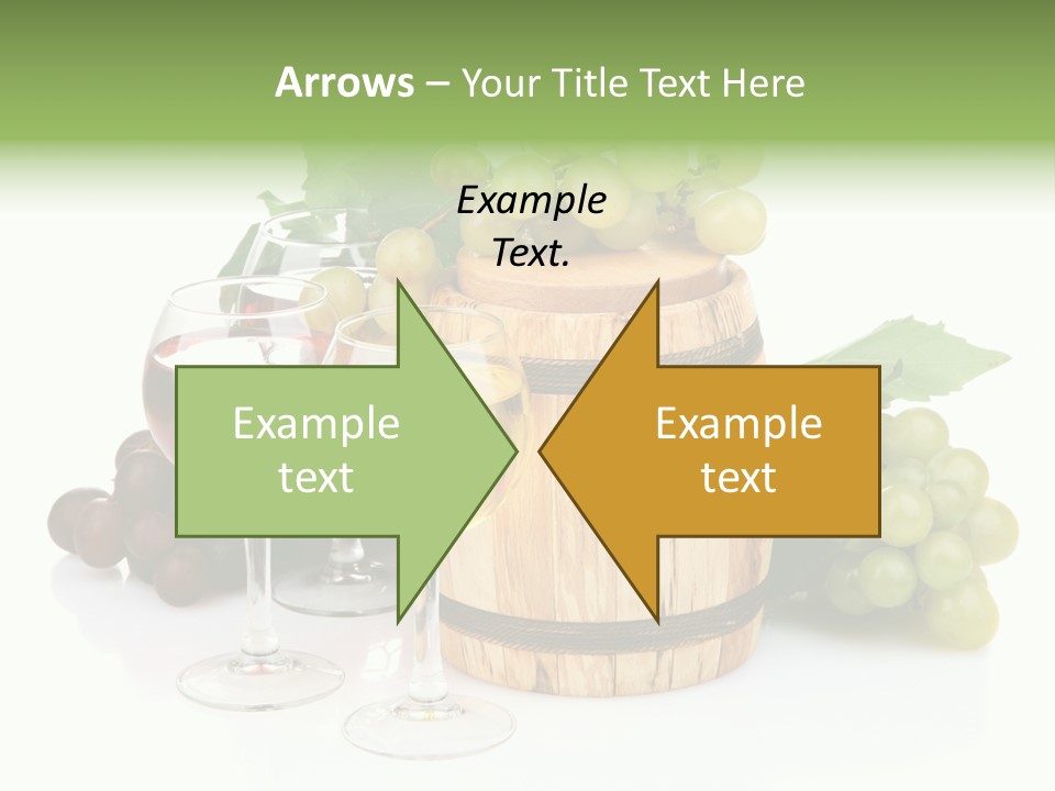 Winemaker Leaves Luxury PowerPoint Template