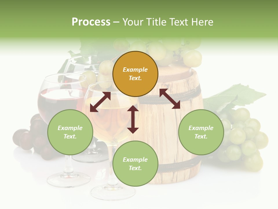 Winemaker Leaves Luxury PowerPoint Template