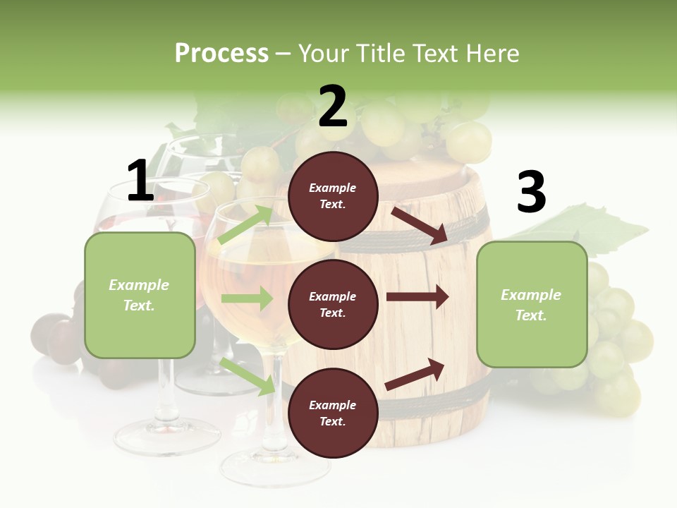 Winemaker Leaves Luxury PowerPoint Template