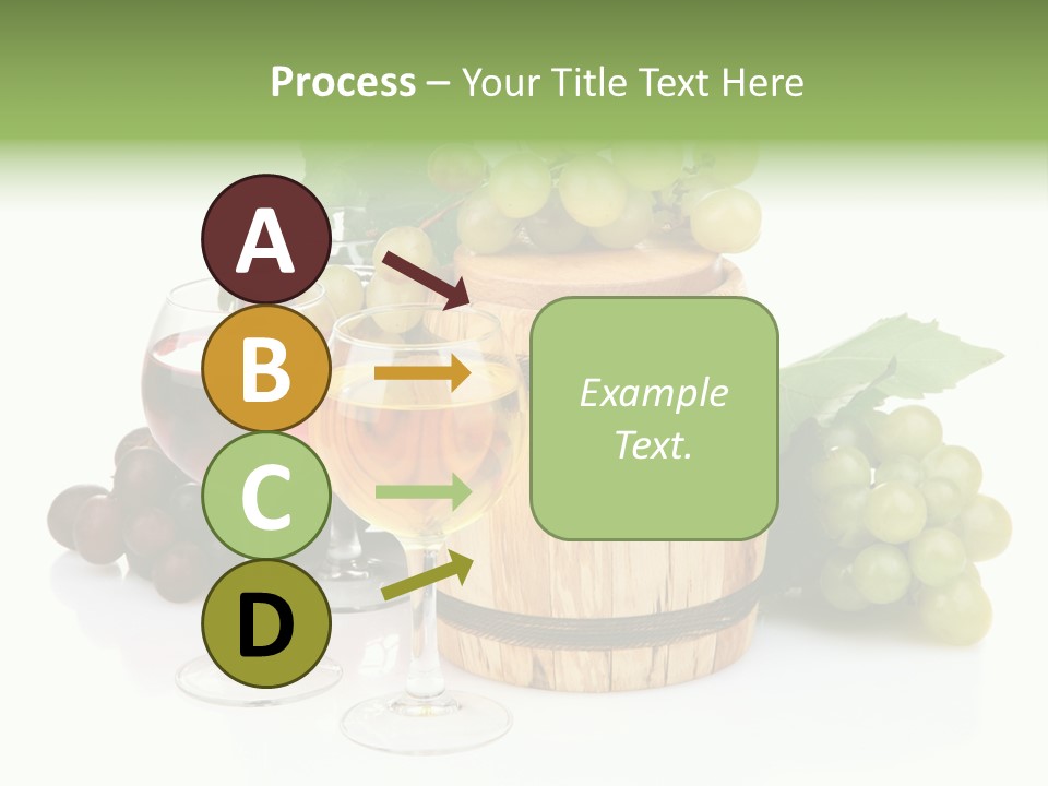 Winemaker Leaves Luxury PowerPoint Template