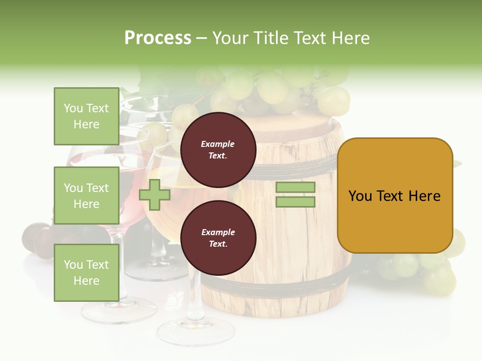 Winemaker Leaves Luxury PowerPoint Template
