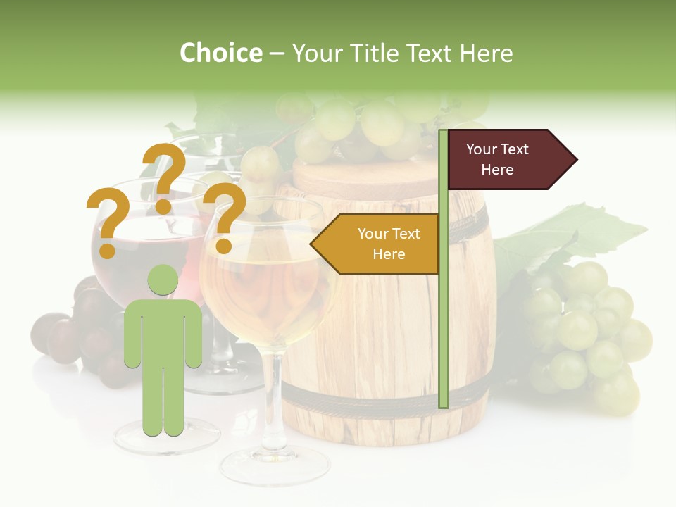 Winemaker Leaves Luxury PowerPoint Template