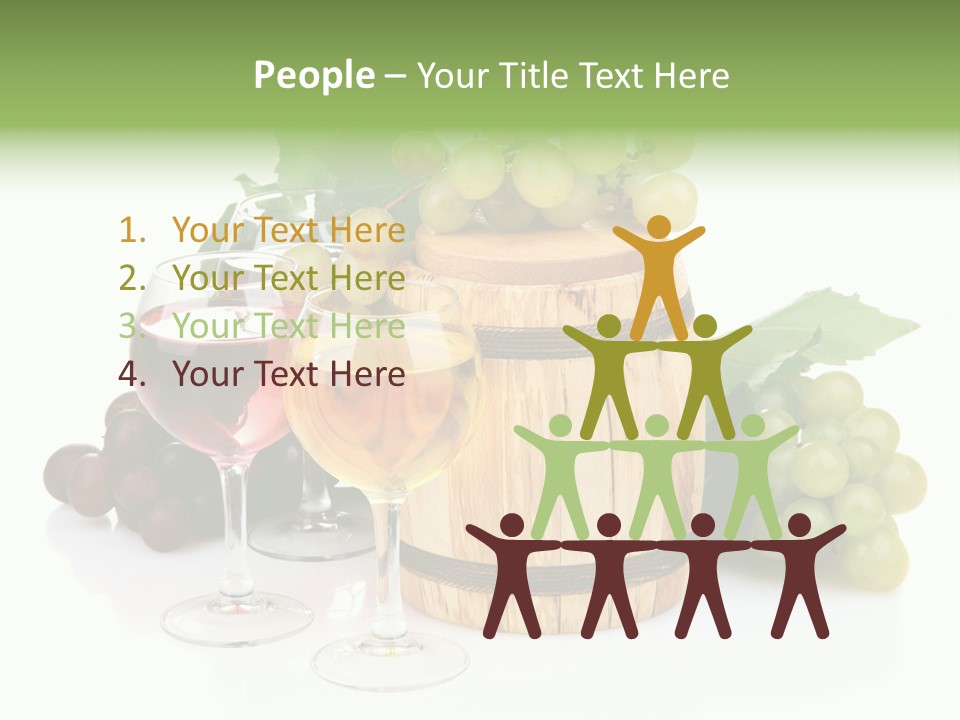 Winemaker Leaves Luxury PowerPoint Template