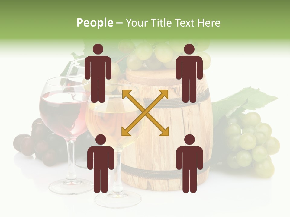 Winemaker Leaves Luxury PowerPoint Template