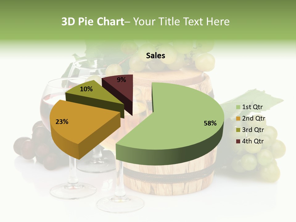 Winemaker Leaves Luxury PowerPoint Template