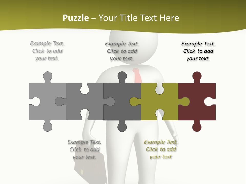 Employer Work Man PowerPoint Template