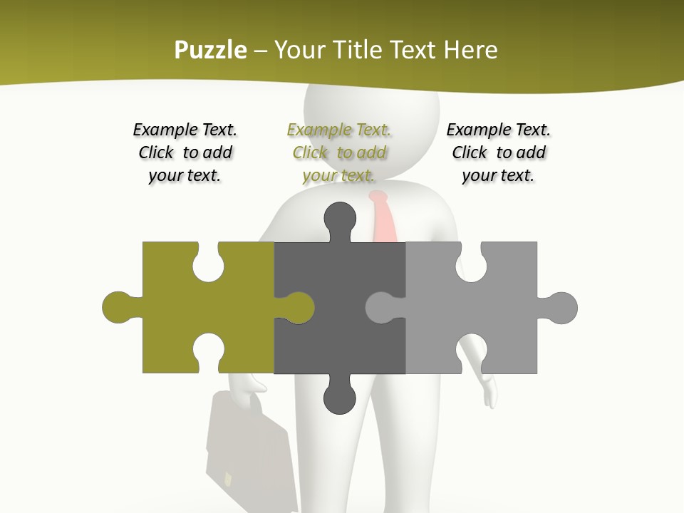 Employer Work Man PowerPoint Template