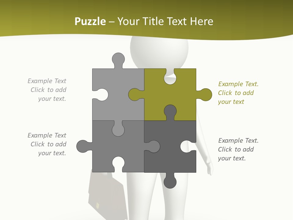 Employer Work Man PowerPoint Template