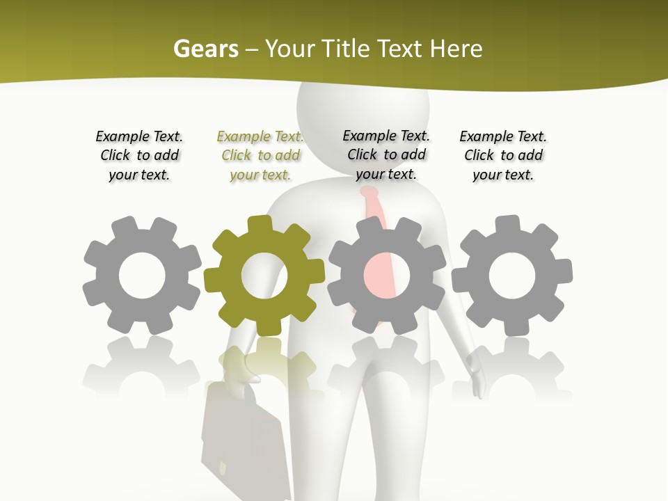 Employer Work Man PowerPoint Template