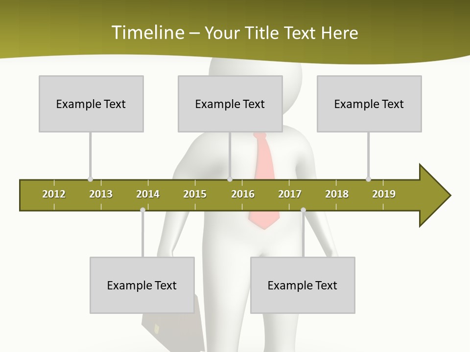 Employer Work Man PowerPoint Template