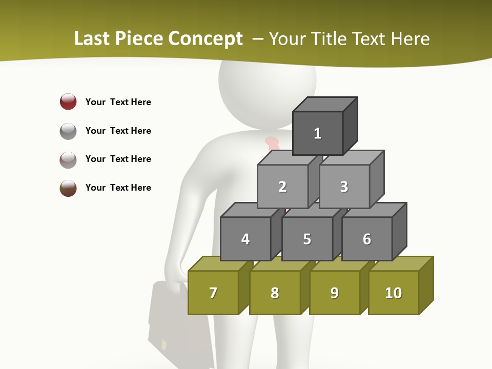 Employer Work Man PowerPoint Template