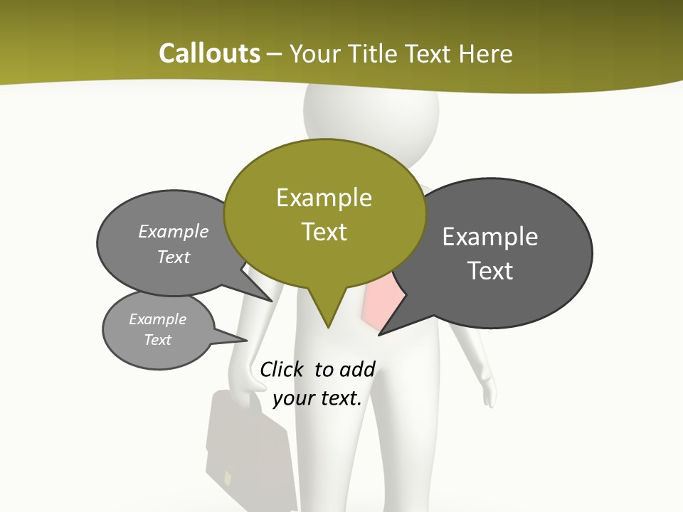Employer Work Man PowerPoint Template