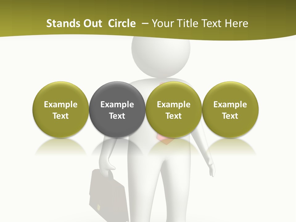 Employer Work Man PowerPoint Template