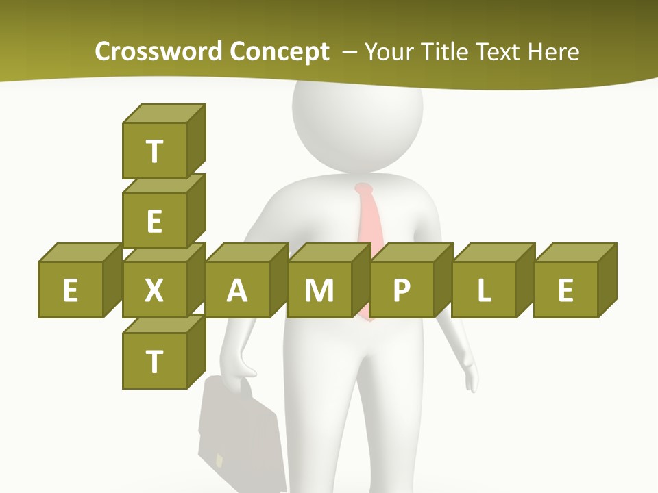 Employer Work Man PowerPoint Template