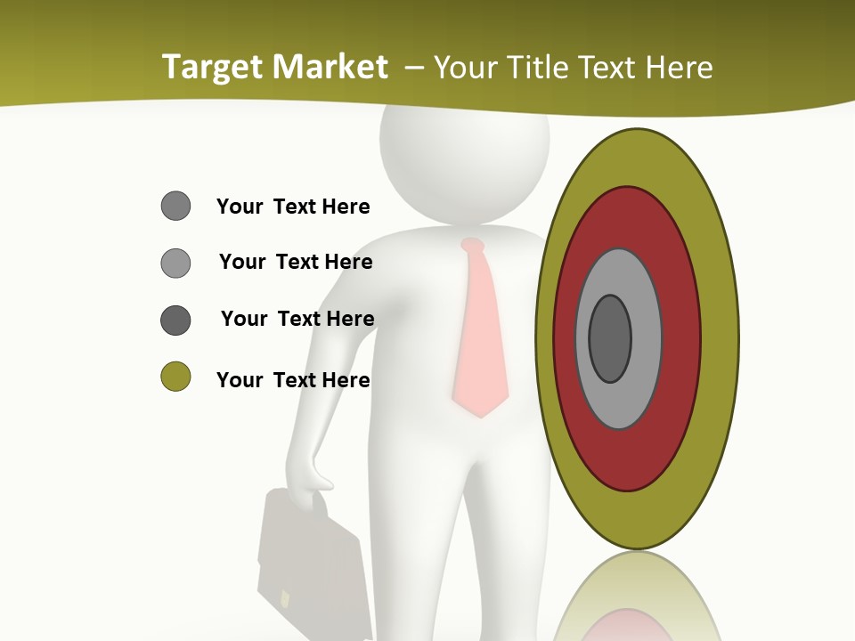 Employer Work Man PowerPoint Template