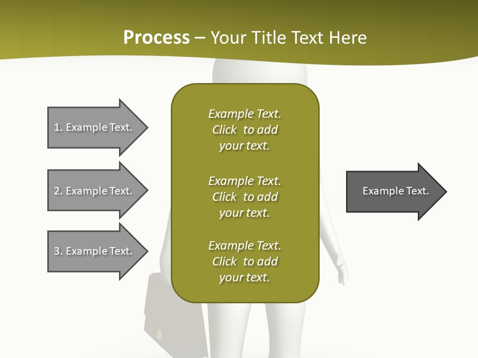 Employer Work Man PowerPoint Template