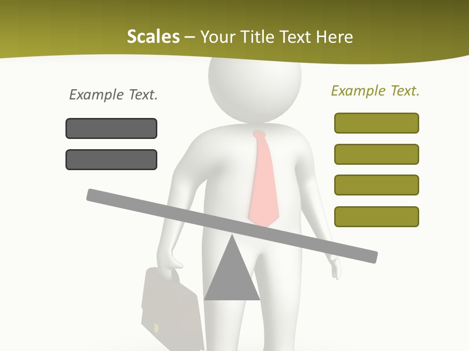 Employer Work Man PowerPoint Template
