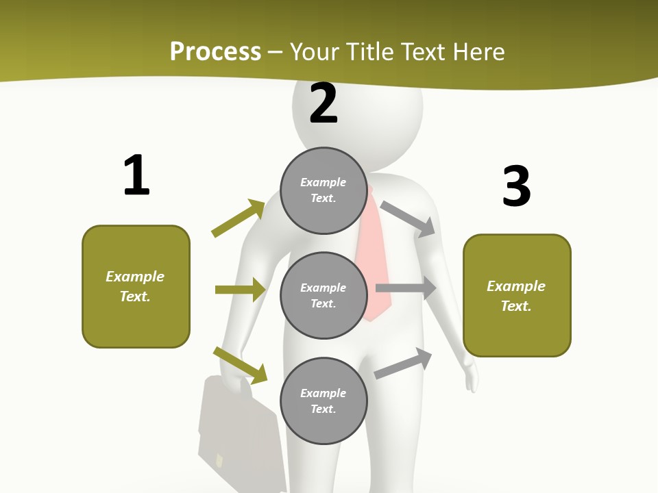 Employer Work Man PowerPoint Template