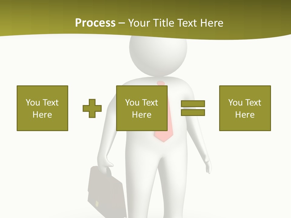 Employer Work Man PowerPoint Template