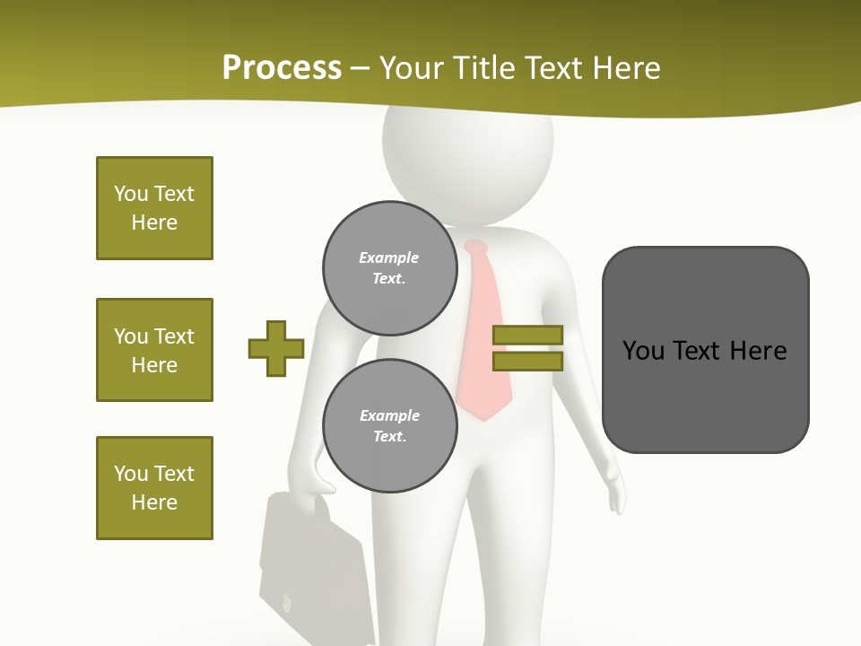 Employer Work Man PowerPoint Template
