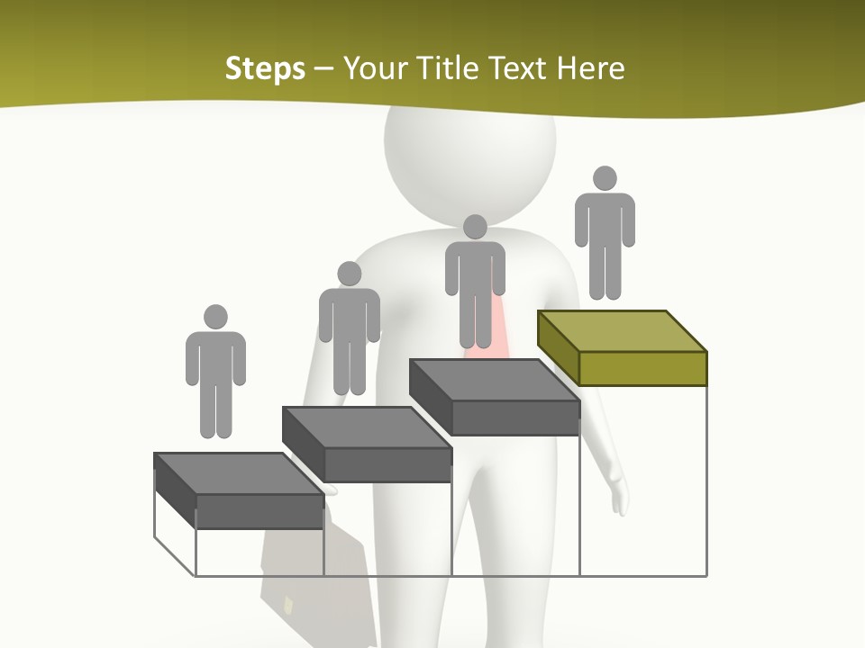 Employer Work Man PowerPoint Template