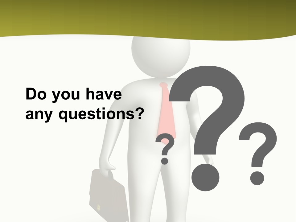 Employer Work Man PowerPoint Template