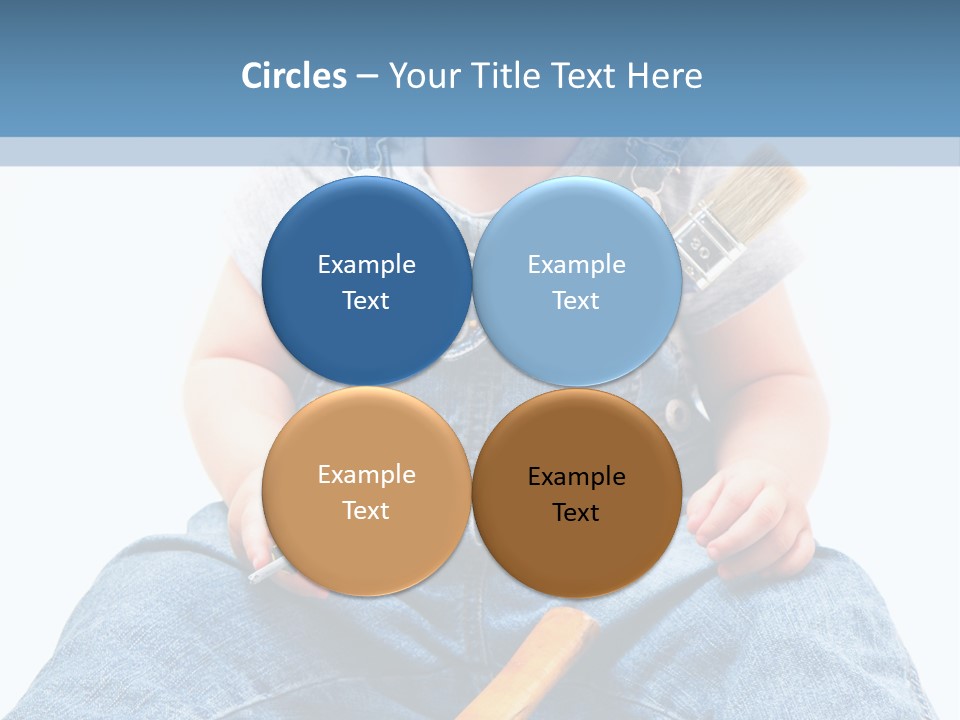 Giocare Bambino Infanzia PowerPoint Template