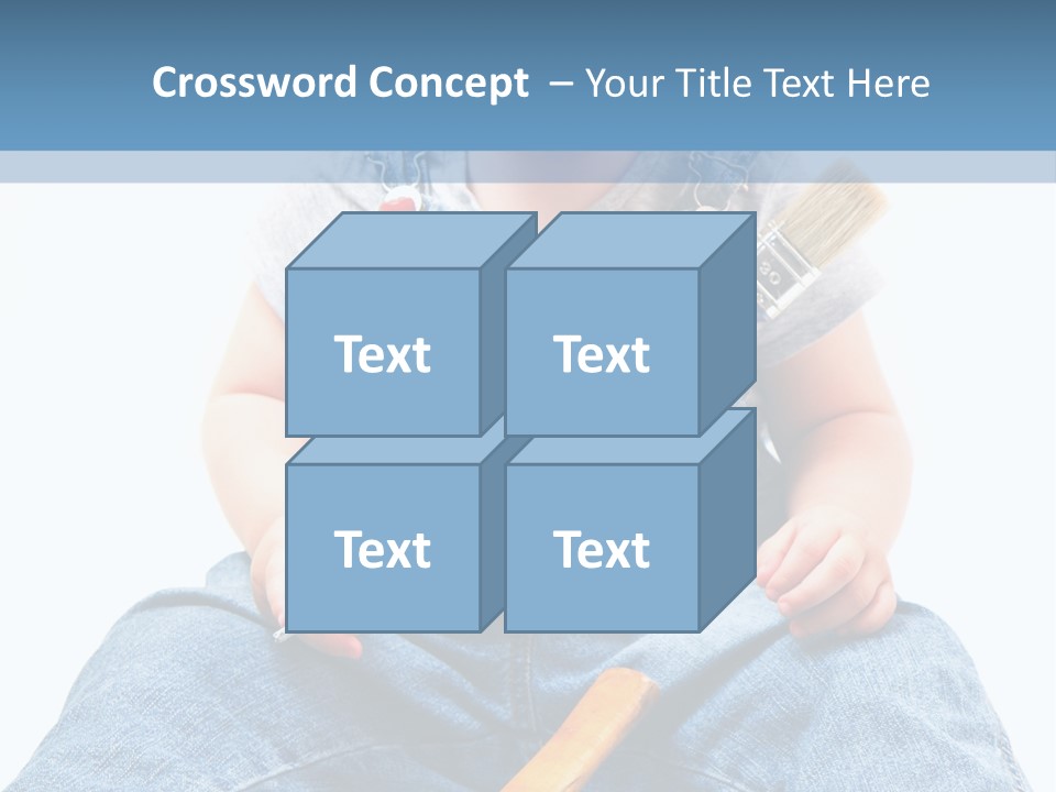 Giocare Bambino Infanzia PowerPoint Template