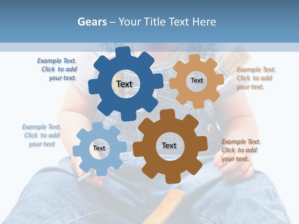 Giocare Bambino Infanzia PowerPoint Template