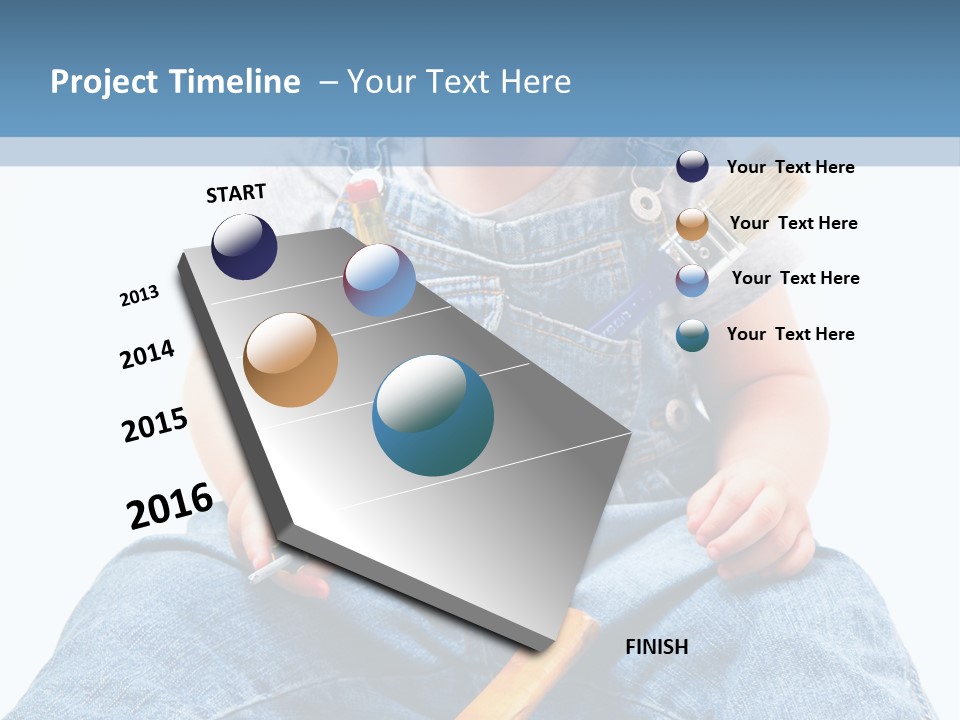 Giocare Bambino Infanzia PowerPoint Template